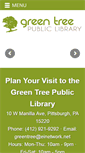 Mobile Screenshot of greentreelibrary.org